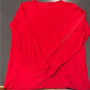 Vineyard vines Red Long Sleeve Tee